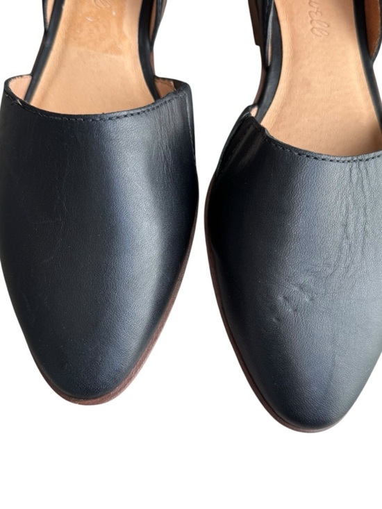 Madewell - Black Leather Pointed Toe Flats D display picture 2